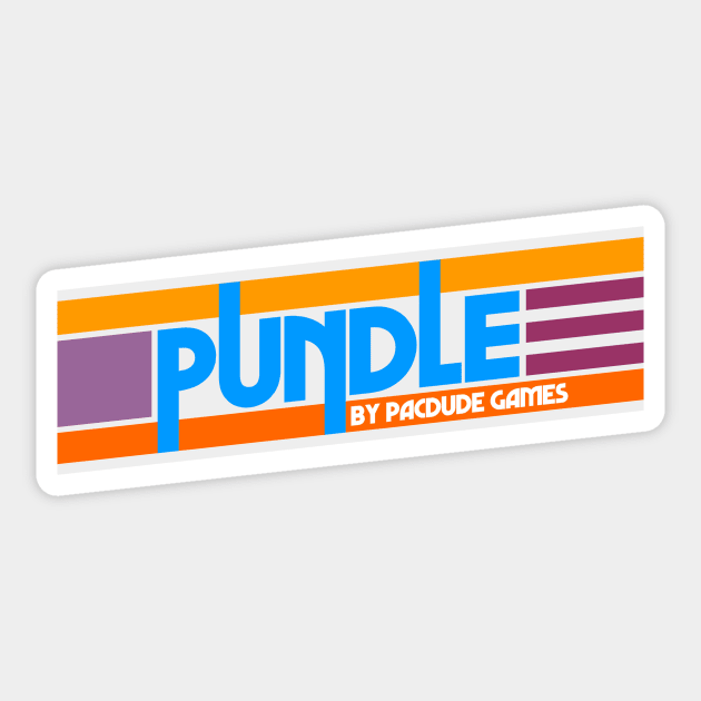 Pundle by Pacdude Games Sticker by pacdude